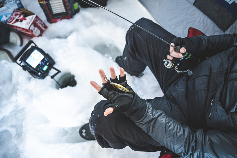 Simms Windstopper Half-Finger Fishing Glove