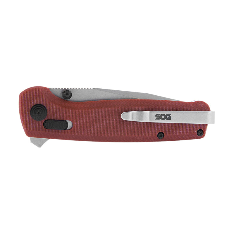 SOG Terminus XR G10 Folding Knife - Crimson