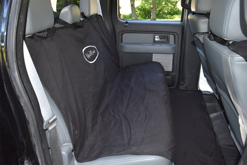 Mud River Two Barrel Double Seat Cover XL - Black