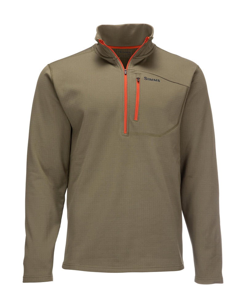 Simms Men's Thermal Quarter Zip Midlayer Top