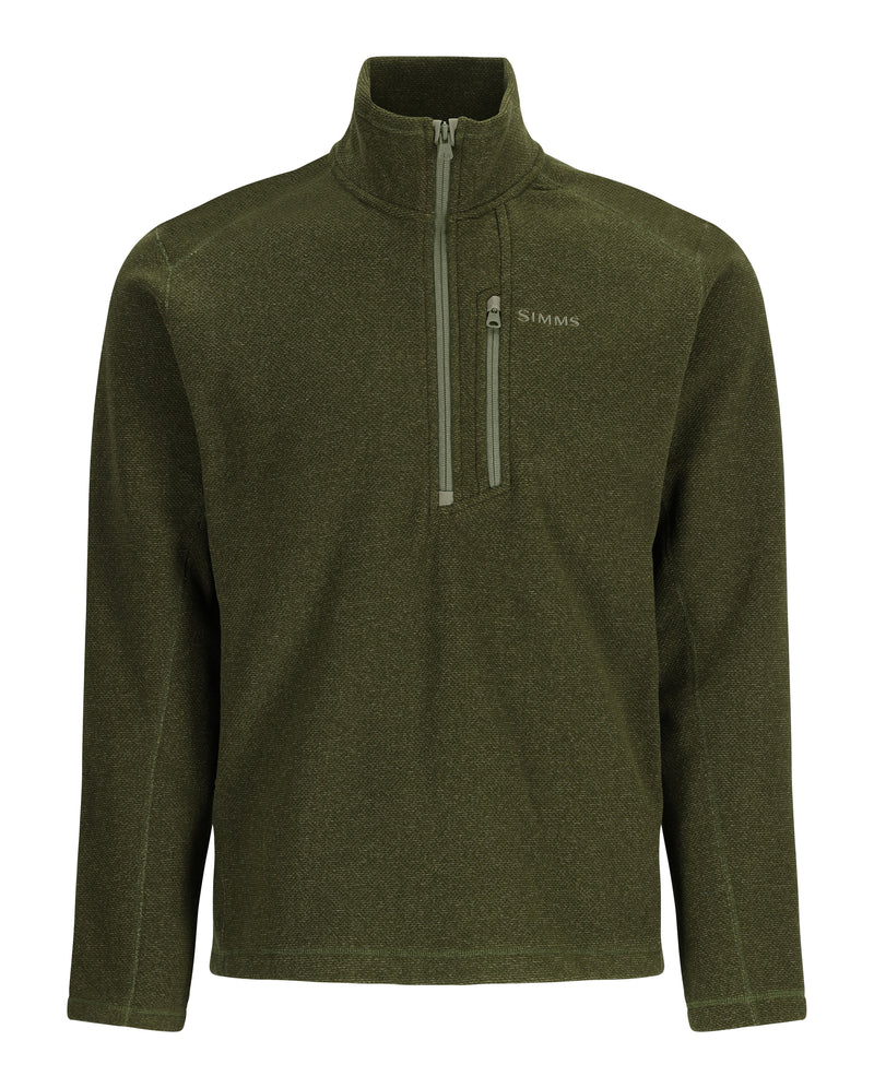 Simms Men's Rivershed Half Zip Fleece