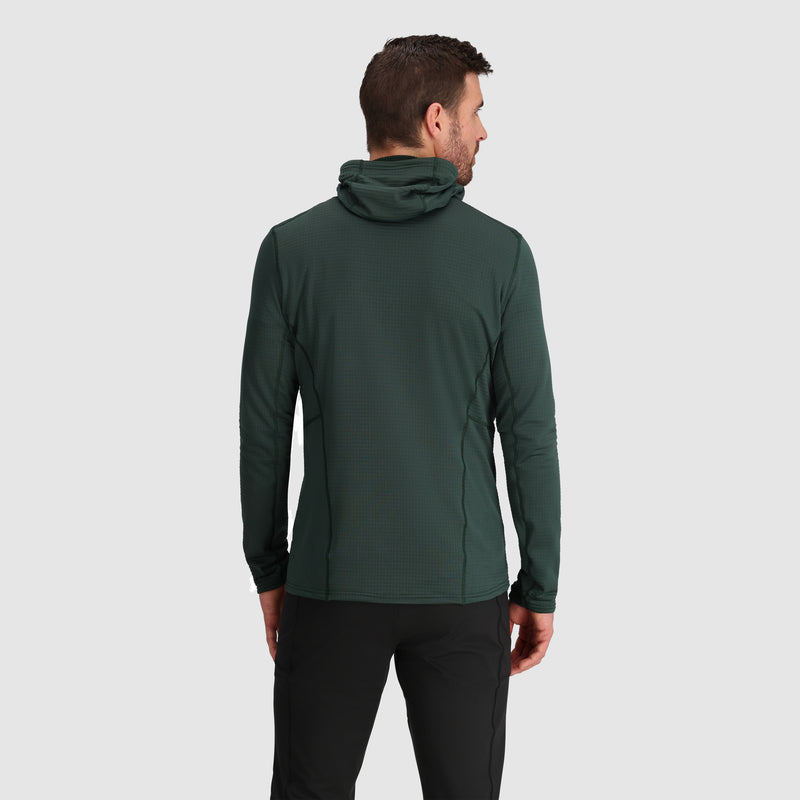 Outdoor Research Men's Vigor Grid Fleece Pullover Hoodie