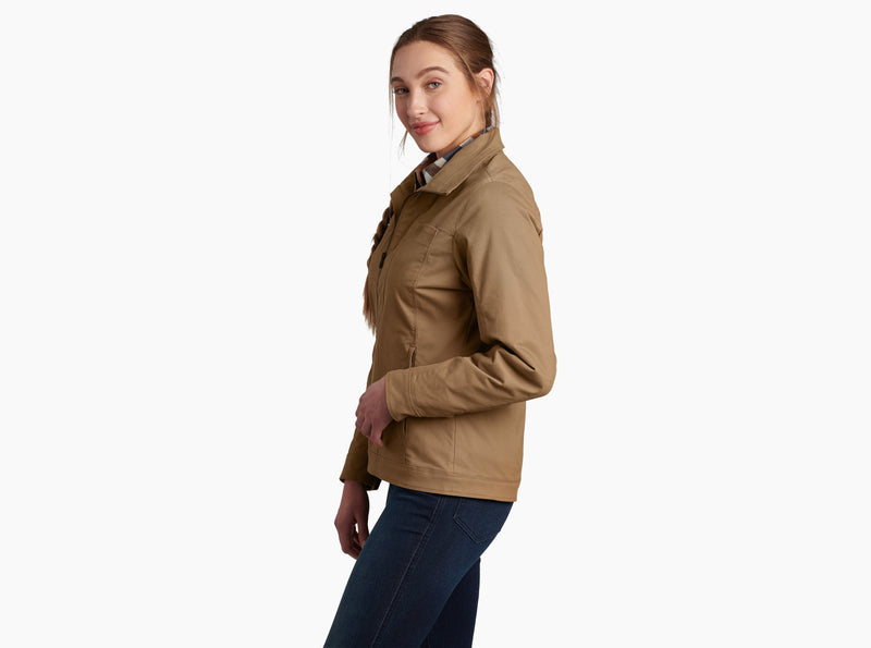 Kuhl Women's Generatr Flannel Lined Full Zip Jacket