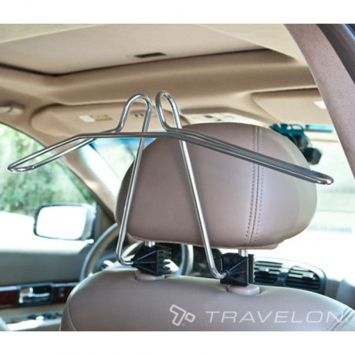 Travelon Car Coat Rack- Silver