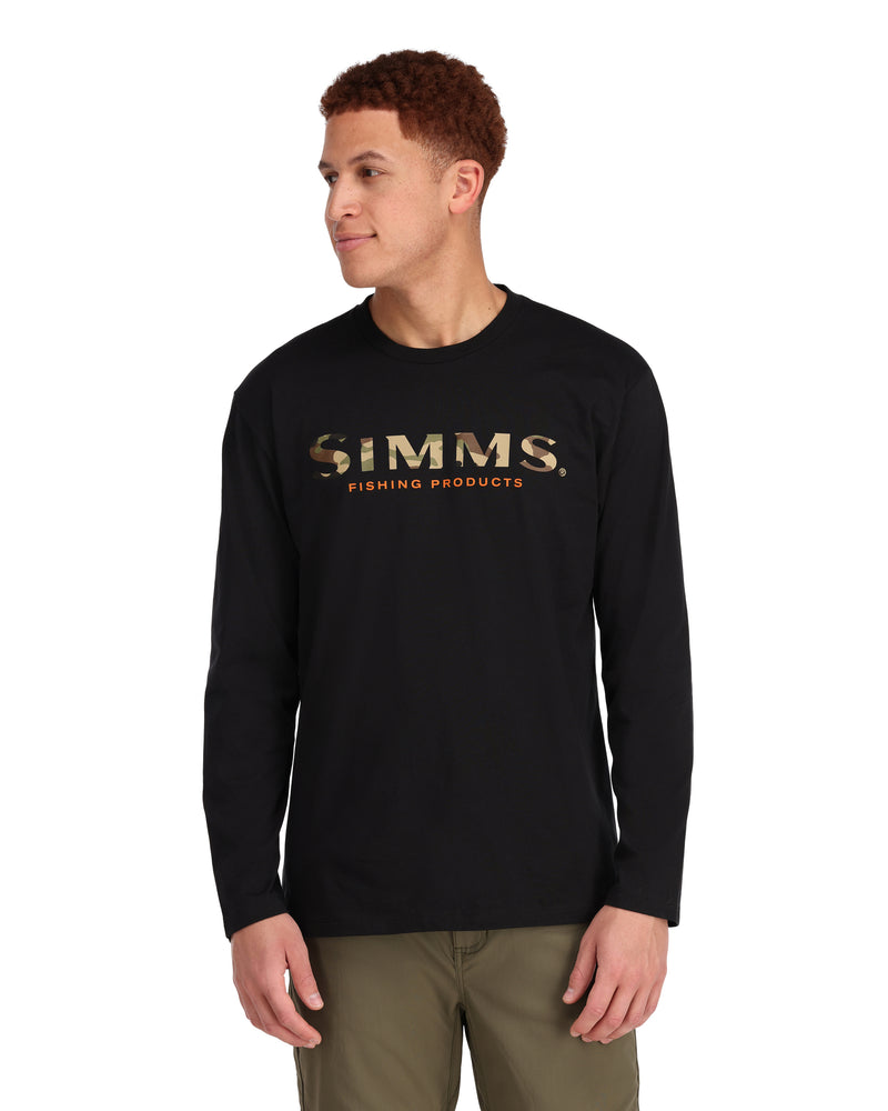 Simms Men's Logo Long Sleeve Shirt