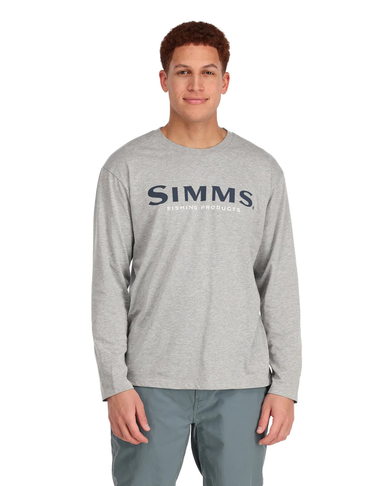 Simms Men's Logo Long Sleeve Shirt