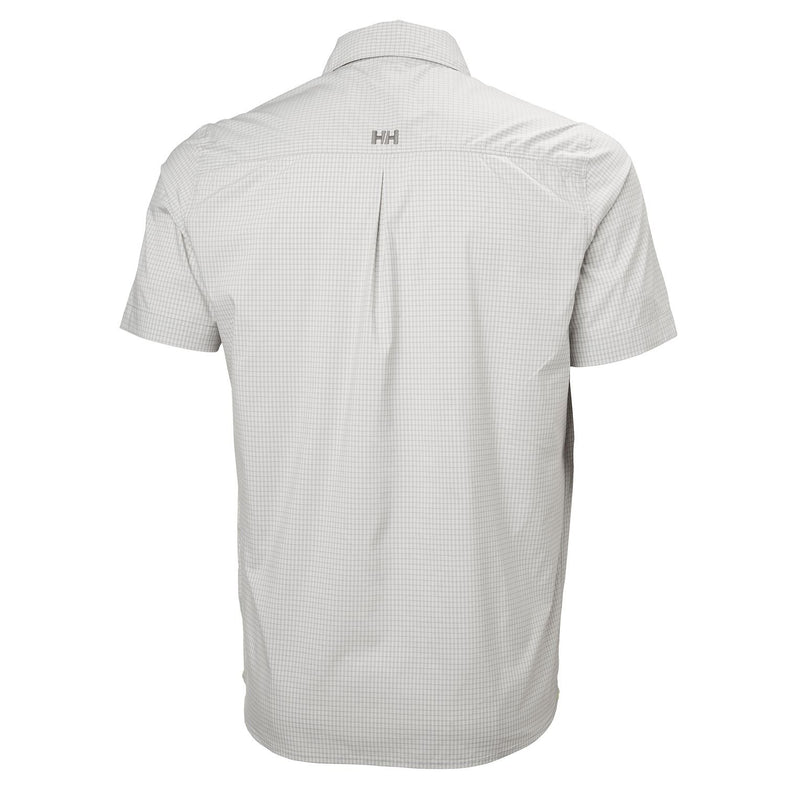 Helly Hansen Men's Domar Short Sleeve Shirt-Grey Ash