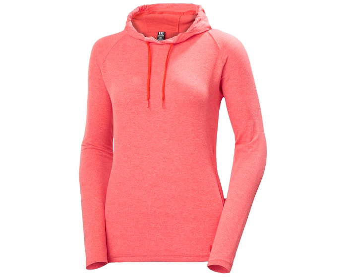 Helly Hansen Women's Verglas Light Hoodie-Hot Coral