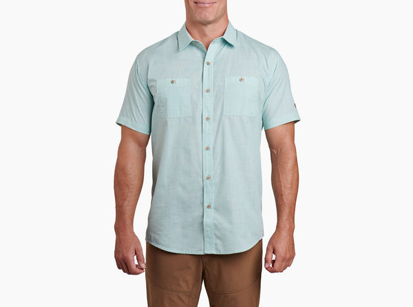 Kuhl Men's Karib Short Sleeve Shirt - Seafoam Green