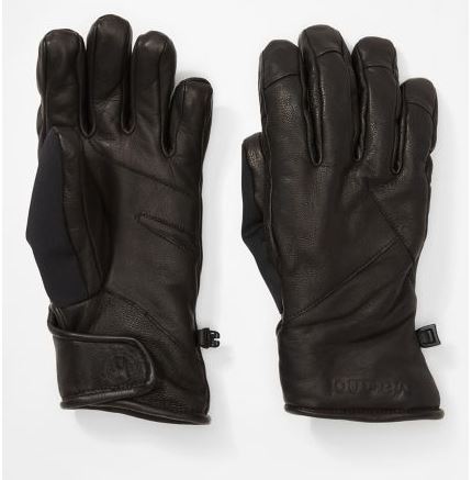 Marmot Women's Dragtooth Undercuff Gloves-Black