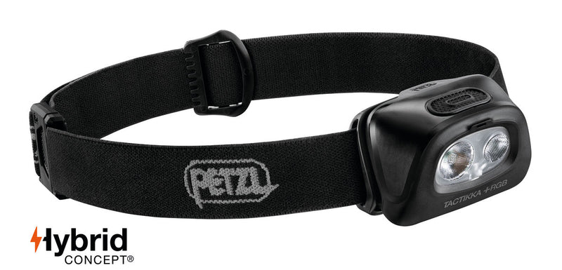 Petzl Tactikka+ RGB Headlamp- Black