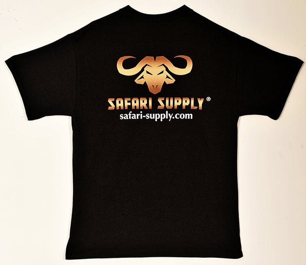 Safari Supply short-sleeve black tee