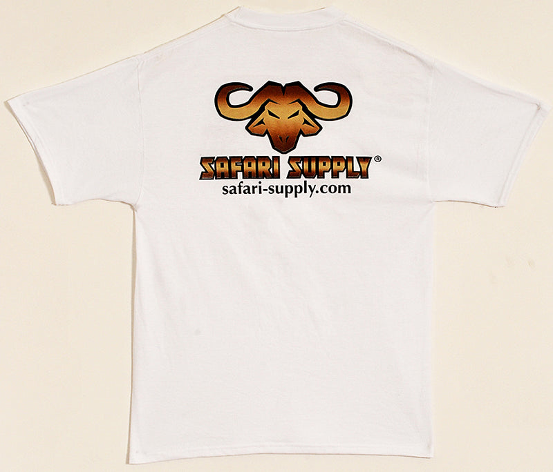 Safari Supply short-sleeve white tee