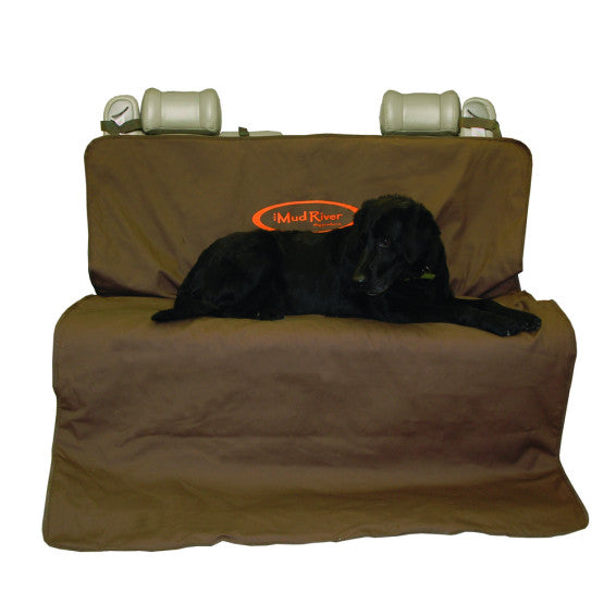 Mud River Two Barrel Double Seat Cover 56x68 - Brown