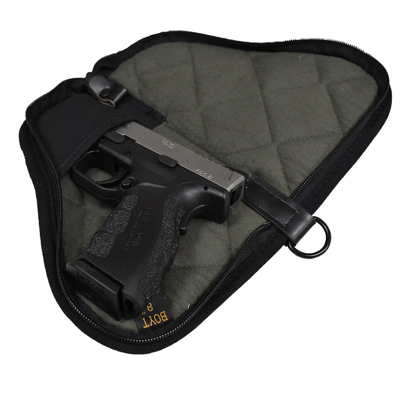 Boyt Harness Company Handgun Case with Pocket - Interior