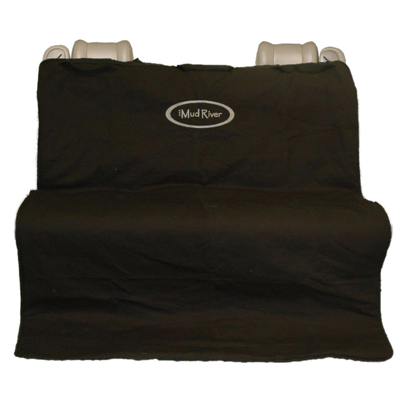Mud River Two Barrel Double Seat Cover 56x68 - Black